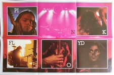 PINK FLOYD THE DARK SIDE OF THE MOON HARVEST SHVL 804 PSYCH 2 POSTERS 2 STICKERS comprar usado  Enviando para Brazil