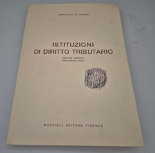 Istituzioni diritto tributario usato  Civitanova Marche