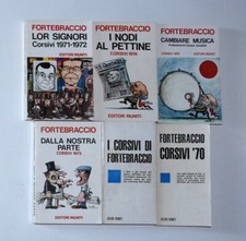 Fortebraccio. lotto libri. usato  Roma
