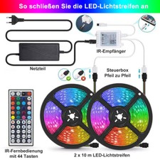 20m led stripe gebraucht kaufen  Aspisheim, Grolsheim