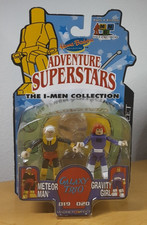 Hanna-Barbera Adventure Superstars I-Men Meteor Man and Gravity Girl Galaxy Trio, usado comprar usado  Enviando para Brazil