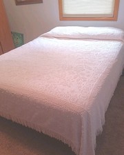 Vintage chenille bedspread for sale  Combined Locks