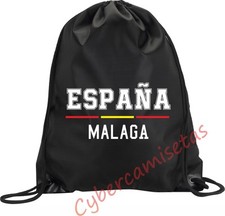 MOCHILA BOLSA SACO MALAGA BOLSO GIMNASIO BOLSA DEPORTE ESPAÑA MODELO 1  comprar usado  Enviando para Brazil