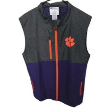 Colete corta-vento Champion Clemson Tigers NCAA ACC zíper completo *médio* colorblock comprar usado  Enviando para Brazil