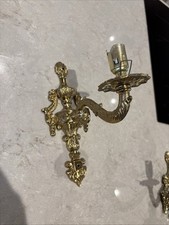 Vintage brass wall for sale  LITTLEHAMPTON