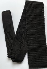 Silk tie black for sale  ORPINGTON