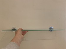 Glass shelves brackets for sale  LONDON