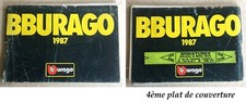 Catalogue burago 1987 d'occasion  Grasse