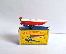 matchbox 48 sports  boat & trailer mint !, usado comprar usado matchbox 48 sports  boat & trailer mint !, usado comprar usado  Enviando para Brazil