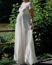 Hochzeitskleid umstands brautk gebraucht kaufen  Hünfeld