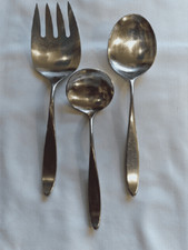 DESIGN 2 Toalhas de Cetim Noruega Colher de Sopa Colher de Servir Garfo de Carne ESCOLHA comprar usado  Enviando para Brazil