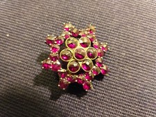 Alte brosche granat gebraucht kaufen  Teltow