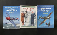 Vtg militarybooks osprey for sale  Dunn
