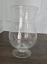 Clear glass hurricane for sale  Barnegat