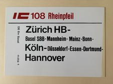 zuglaufschild ic gebraucht kaufen  Coburg
