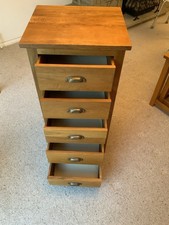 Oak drawer chest for sale  HERTFORD
