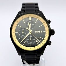 NOVO RELÓGIO MASCULINO HUGO BOSS GRAND PRIX HB1513578 GENUÍNO AÇO INOXIDÁVEL PRETO comprar usado  Enviando para Brazil