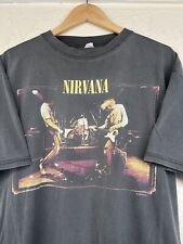 Nirvana band shirt for sale  WILLENHALL