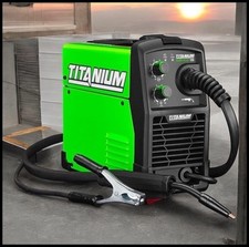 Máquina de solda soldadora núcleo de fluxo 125 ampères 120V oficina portátil reparo garagem, usado comprar usado  Enviando para Brazil