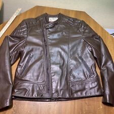 Usado, Jaqueta de Couro Perfect Leather Goods Cafe Racer Masculina 48 Marrom Toronto comprar usado  Enviando para Brazil