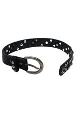 Schwarzes leder hundehalsband gebraucht kaufen  Deutschland