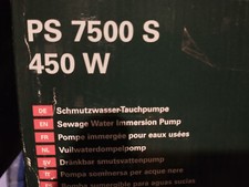 Schmutzwasserpumpe metabo 7500 gebraucht kaufen  Flieden