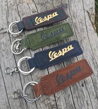 Chaveiro de couro italiano rústico VESPA Piaggio PX GTS 300 GTV LML Sprint comprar usado  Enviando para Brazil