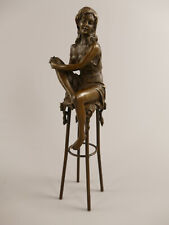 Bronzeskulptur akt frau gebraucht kaufen  Preußisch Oldendorf