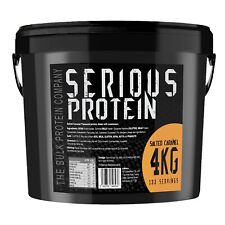 Serious Protein Whey mistura de caseína 4kg caramelo salgado comprar usado  Enviando para Brazil