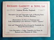Richard garrett catalogue for sale  BRISTOL