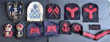military embroidered badges for sale  HOVE