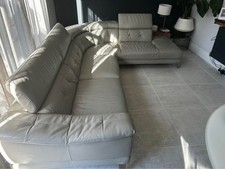 Light grey leather for sale Light grey leather for sale  HARROW