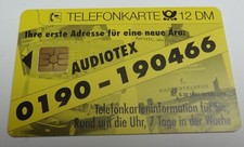 Telefonkarte audiotex 10 gebraucht kaufen  Fischen