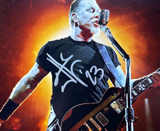 Metallica signed 8x10 for sale  Brooklyn