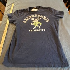 Camiseta universitária abercrombie tamanho XXL muscular vintage comprar usado  Enviando para Brazil