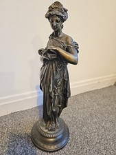 Bronze old figurine for sale  BLAIRGOWRIE