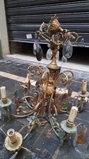 Lampadario plafoniera cristall usato  Napoli