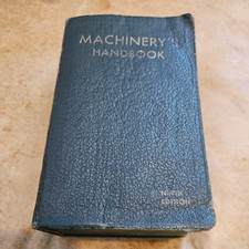 Machinery handbook ninth for sale  HARTLEPOOL
