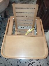 Seggiolone legno foppapedretti usato  Bari