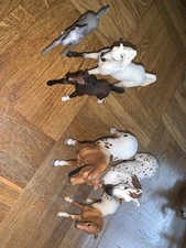 Schleichpferde familien set gebraucht kaufen  Sontheim