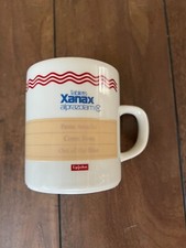 Raro Xanax Publicidade Farmacêutica Representante Vintage Caneca Copo Mudança de Cor Calor comprar usado  Enviando para Brazil