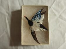 Vintage feather bird for sale  EXETER