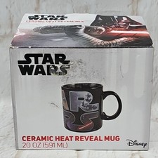 Caneca STAR WARS cerâmica reveladora de calor NOVO EM FOLHA ainda na caixa PRETA (CAIXA DE ARRANHÃO) comprar usado  Enviando para Brazil