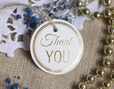 Gold thank you d'occasion  Expédié en France