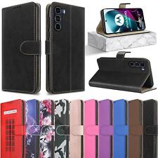 Capa telefone suporte flip book carteira couro fina 5G para Motorola Moto G200 comprar usado  Enviando para Brazil