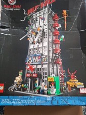 Lego Marvel Spider-Man Daily Bugle Building Sets 76178, aberto COMO ESTÁ faltando  comprar usado Lego Marvel Spider-Man Daily Bugle Building Sets 76178, aberto COMO ESTÁ faltando  comprar usado  Enviando para Brazil