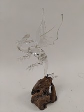 Handcrafted clear glass for sale  RUGBY