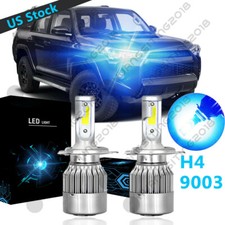 Blue H4 9003 LED Headlight Bulb C6 For Toyota 4Runner Tacoma Sienna Tundra RAV4 comprar usado  Enviando para Brazil