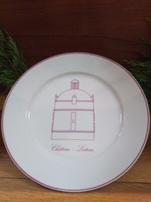 Assiette porcelaine château d'occasion  Bazas