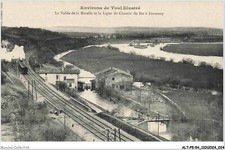 Altp5-0413-54 - O Vale do Mosela e a Linha Ferroviária na Fonte comprar usado  Enviando para Brazil